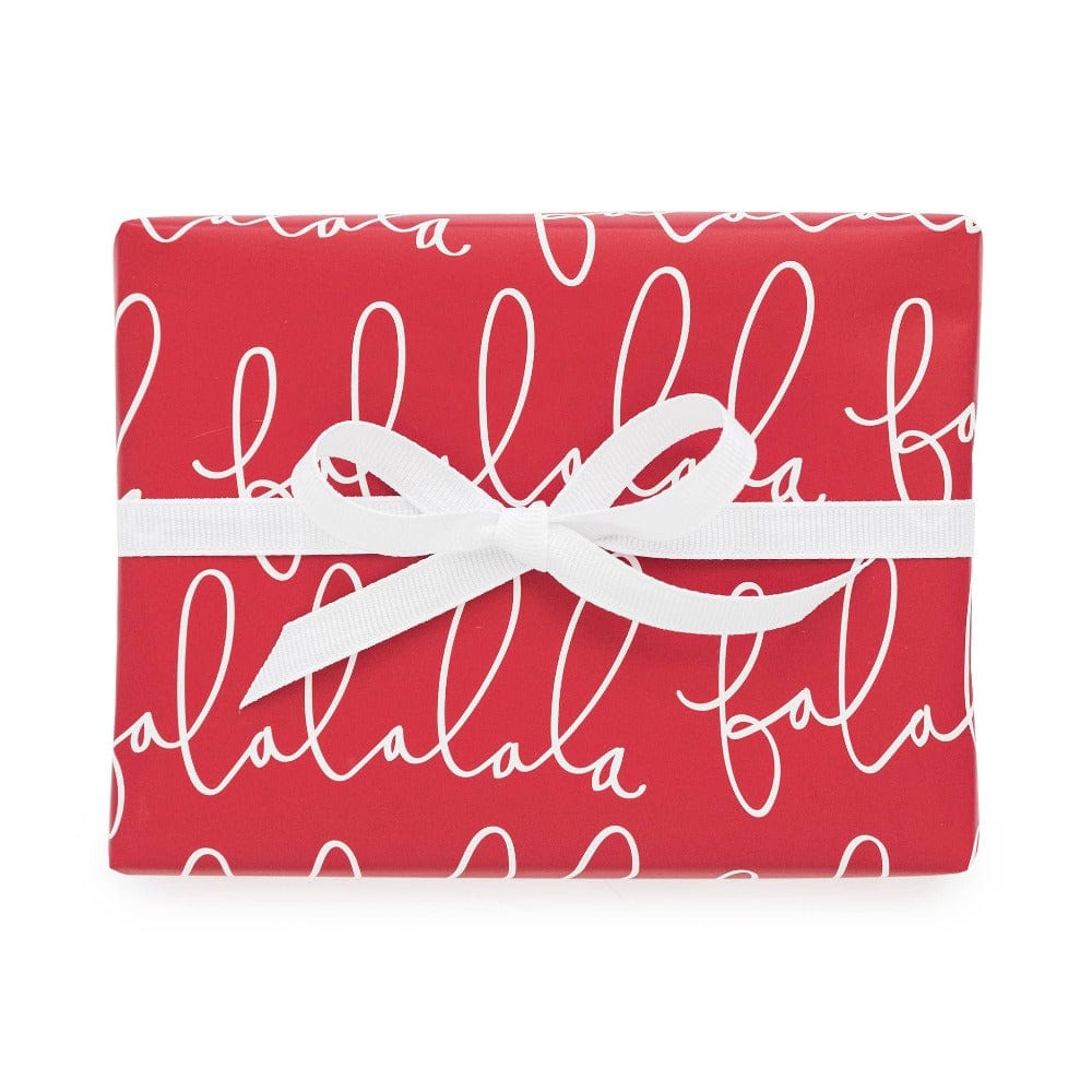 Sugar Paper Christmas Red Falalala Wrapping Sheets