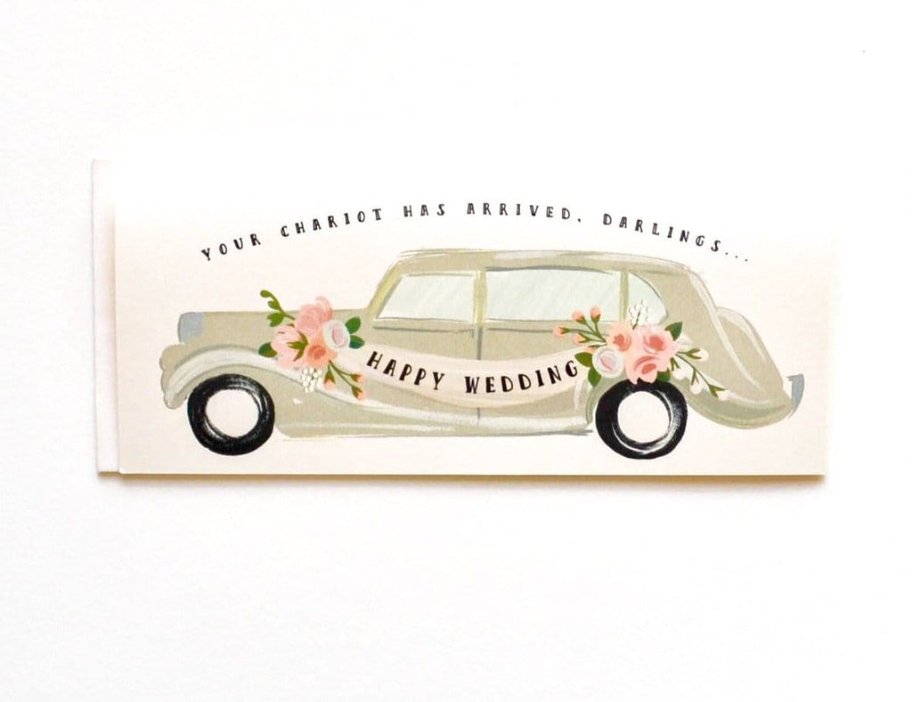 TFS Greeting Cards Chariot Wedding Card