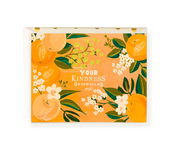 TFS Greeting Cards Kindness Overwhelms Me