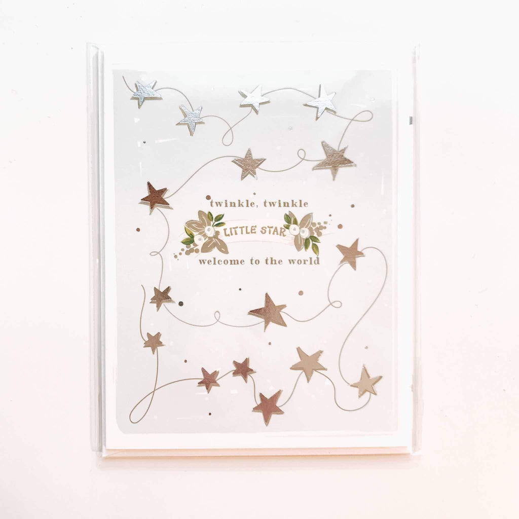 TFS Greeting Cards Twinkle Twinkle -Blue