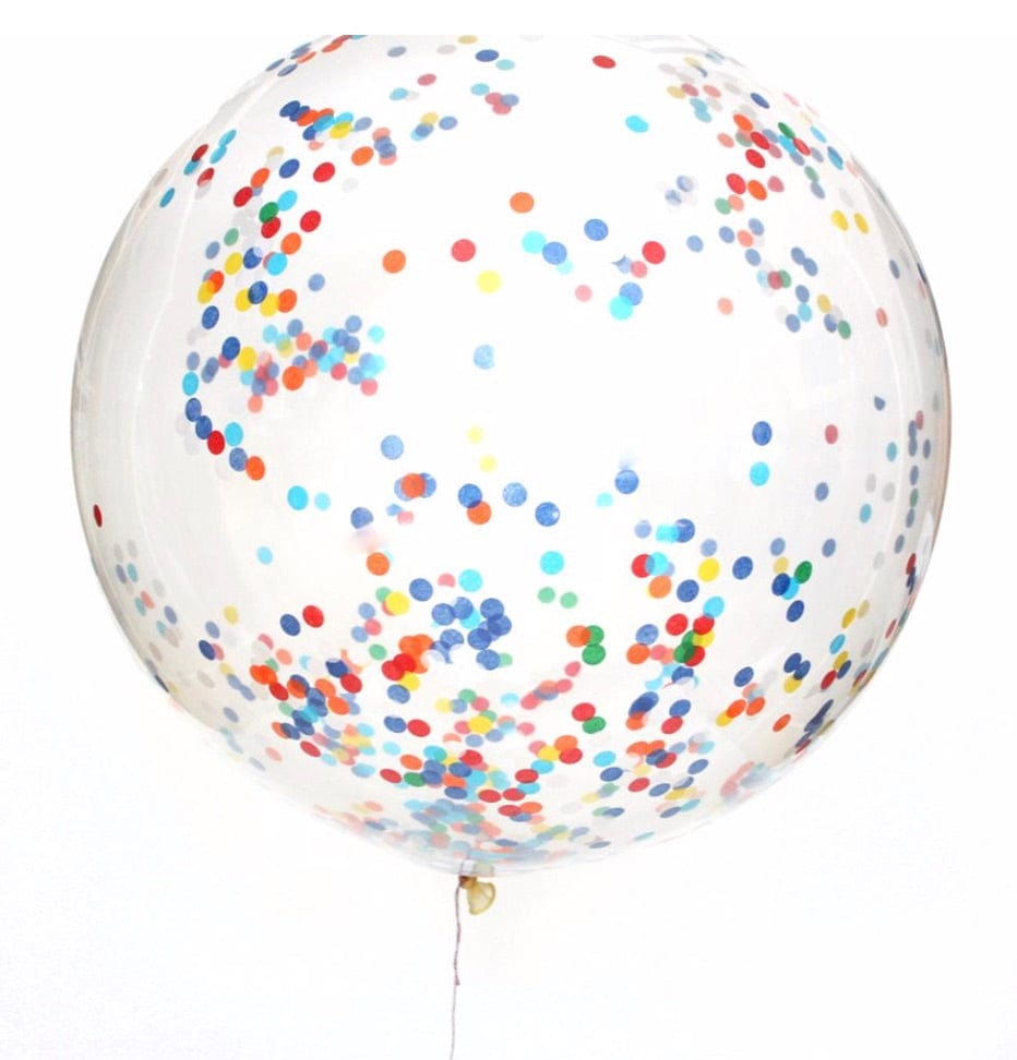 Wants And Wishes Balloons Classic Birthday Confetti Balloon